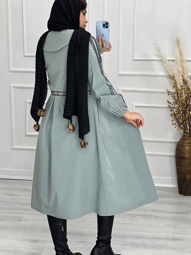 0471-بارونی ضد آب نگینی