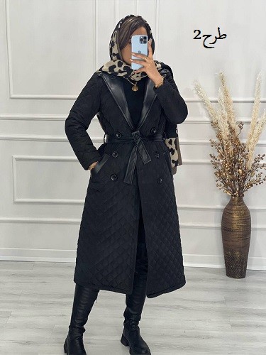 0484-کاپشن امبردی بلند دایان