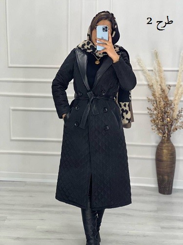 0484-کاپشن امبردی بلند دایان