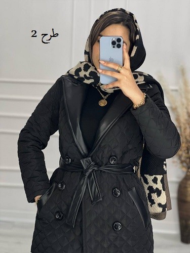 0484-کاپشن امبردی بلند دایان