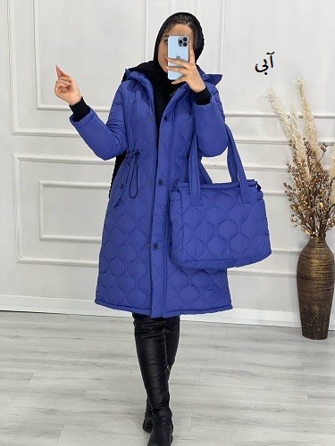 0514-کاپشن مزونی کیف‌دار کالیسا