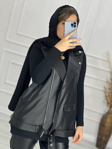 0516- وست چرم ژیوان