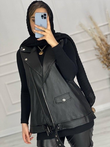 0516- وست چرم ژیوان