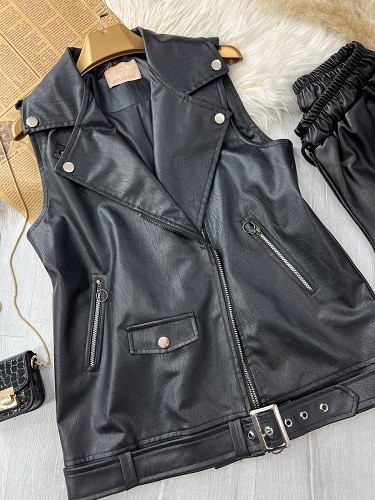 0516- وست چرم ژیوان