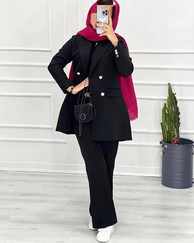 0498_کت شلوار مزونی نفیس