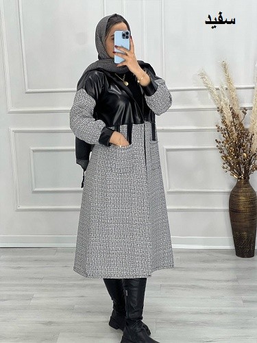 0526-پالتو چرم ریما میناز