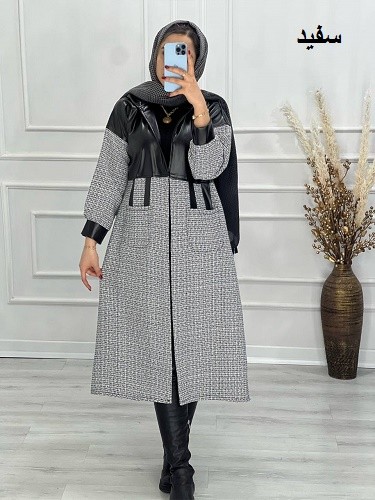 0526-پالتو چرم ریما میناز