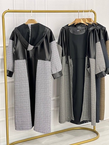 0526-پالتو چرم ریما میناز