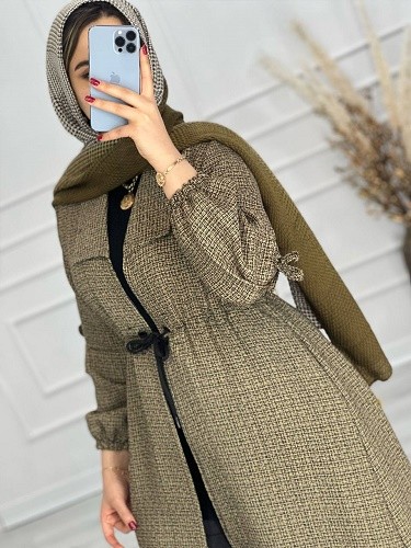 0529- مانتو آستین عروسکی ریما