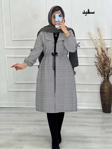 0529- مانتو آستین عروسکی ریما