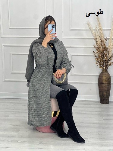 0529- مانتو آستین عروسکی ریما