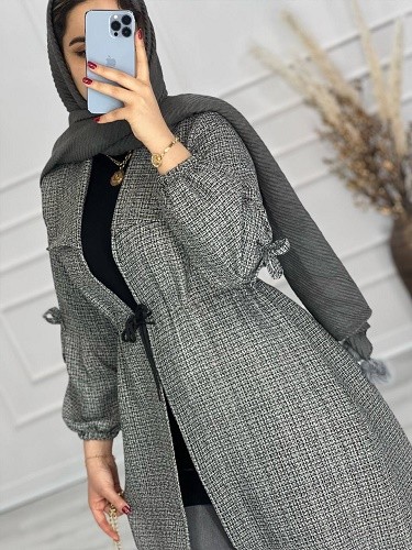 0529- مانتو آستین عروسکی ریما