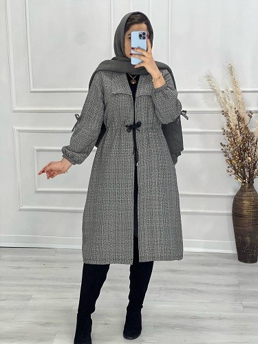 0529- مانتو آستین عروسکی ریما