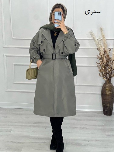 0533- بارونی مزونی آستردار فروزان