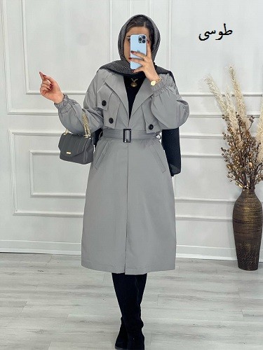 0533- بارونی مزونی آستردار فروزان