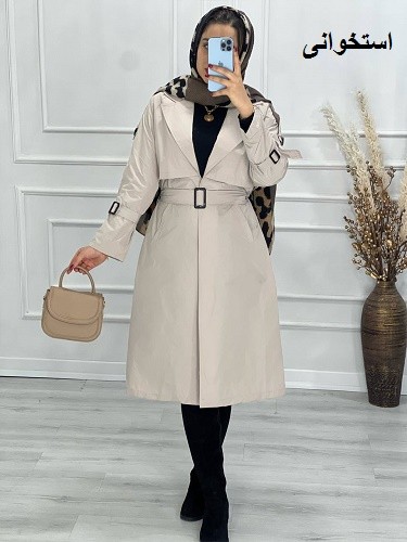 0535-بارونی مزونی آستردار تابان