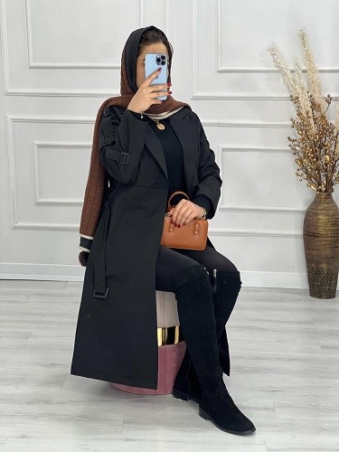 0535-بارونی مزونی آستردار تابان