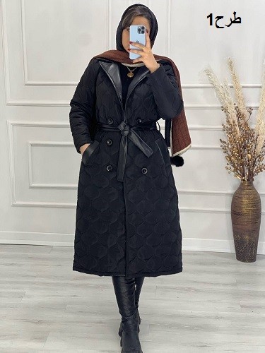 0484-کاپشن امبردی بلند دایان