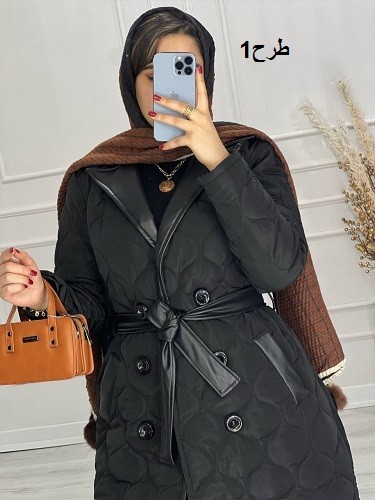 0484-کاپشن امبردی بلند دایان