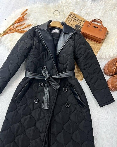 0484-کاپشن امبردی بلند دایان