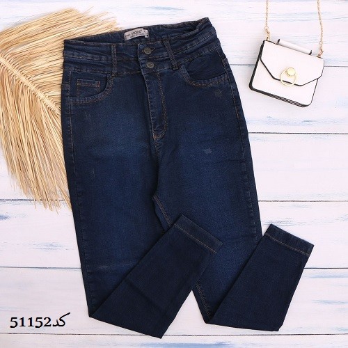 51152- جین اسکینی مودا دو دکمه