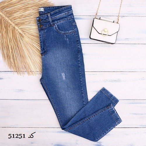 51251- جین اسکینی مودا دو دکمه