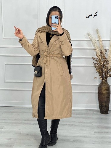 0545- بارونی آستردار ماوی