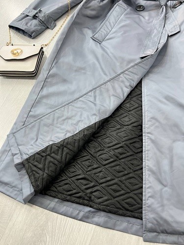 0545- بارونی آستردار ماوی