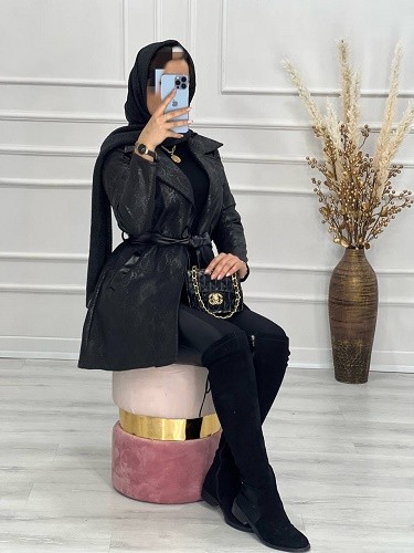 0547-پالتو سوییت چرم لاوین