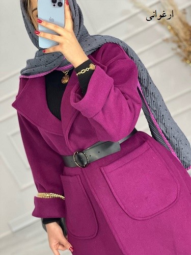 0550-پالتو فوتر ارغوان