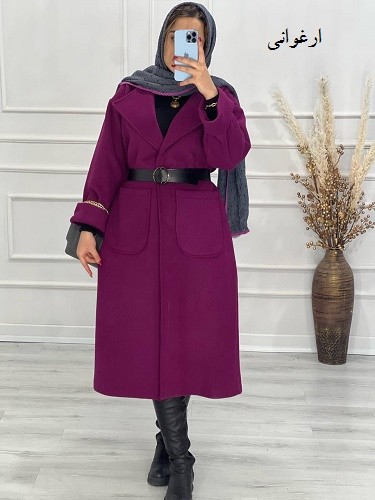 0550-پالتو فوتر ارغوان