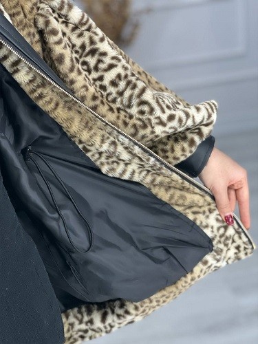 0551-پالتو پوست پلنگی