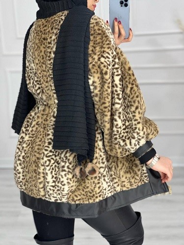 0551-پالتو پوست پلنگی