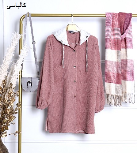 0561-مانتو جلو دکمه آلندا