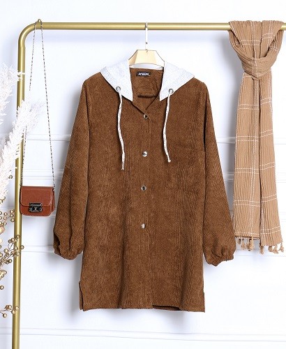 0561-مانتو جلو دکمه آلندا