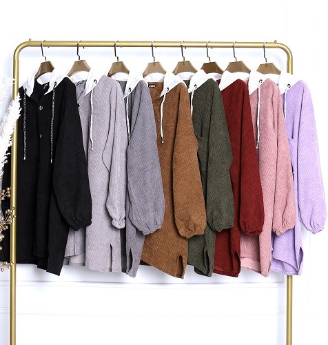 0561-مانتو جلو دکمه آلندا