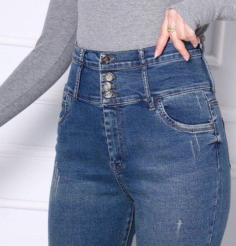 254 - شلوارجین گن دار