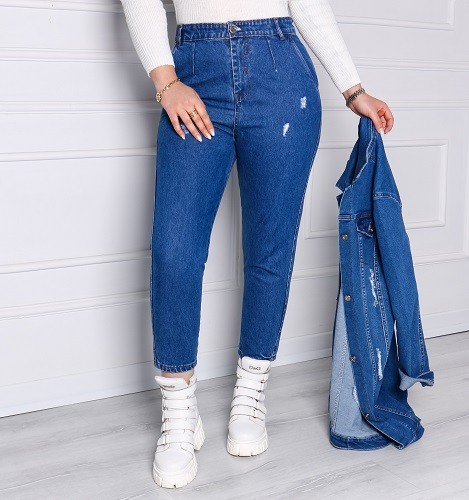 078 - شلوار جین مام فیت