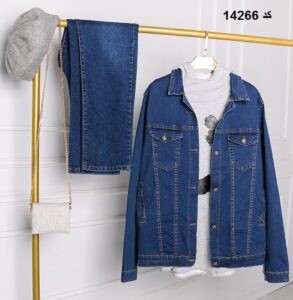 0576- کت جین کوتاه