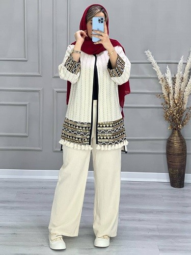 0632_ شلوار بگ لینن