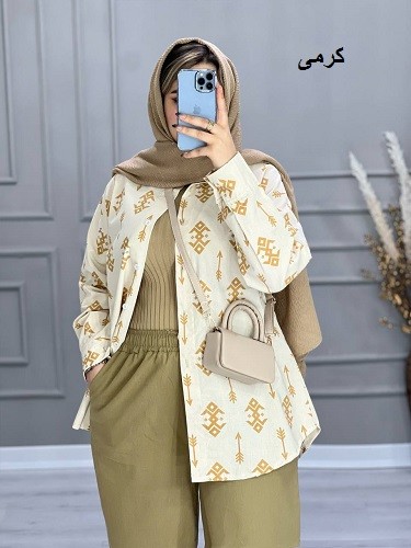 0647_مانتو لینن موکا