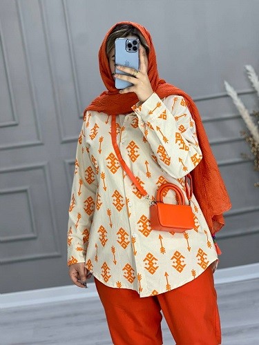 0647_مانتو لینن موکا