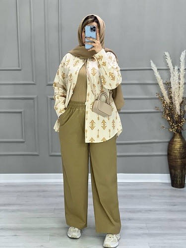 0647_مانتو لینن موکا