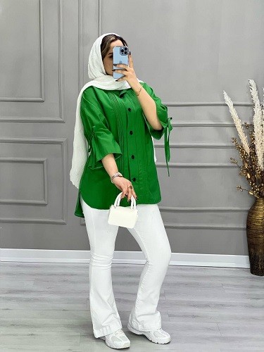 0649_مانتو شومیزی ملیسا