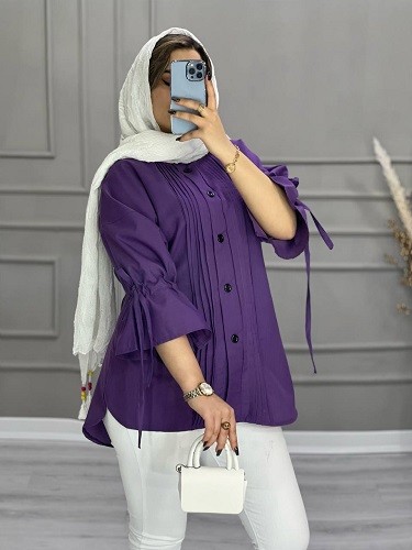 0649_مانتو شومیزی ملیسا