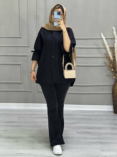 0649_مانتو شومیزی ملیسا