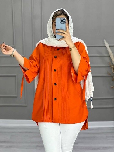 0649_مانتو شومیزی ملیسا