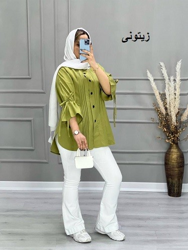 0649_مانتو شومیزی ملیسا