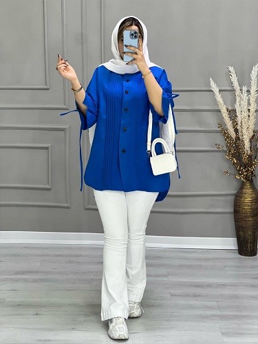 0649_مانتو شومیزی ملیسا