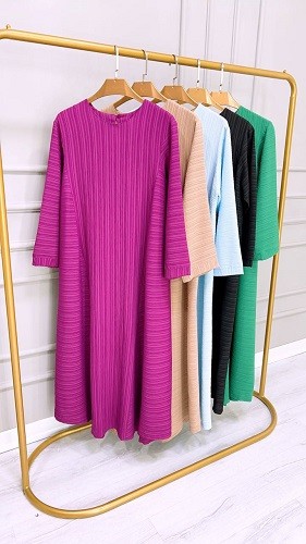 0662_ مانتو پیراهنی الیزه